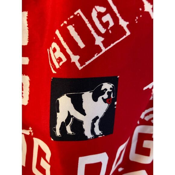 Big Dogs red  White Spellout Xl swim trunks shorts - Picture 5 of 5